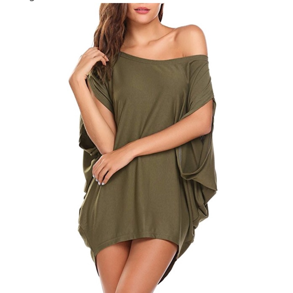 Beautiful women off shoulder loose blouse - Picture 2 of 8